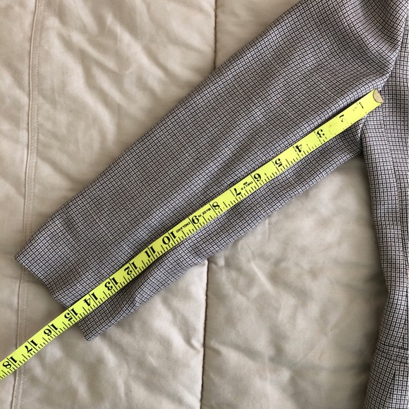 Jones New York Petite Double-Breasted Plaid Skirt Suit Size 8P - Picture 8 of 16